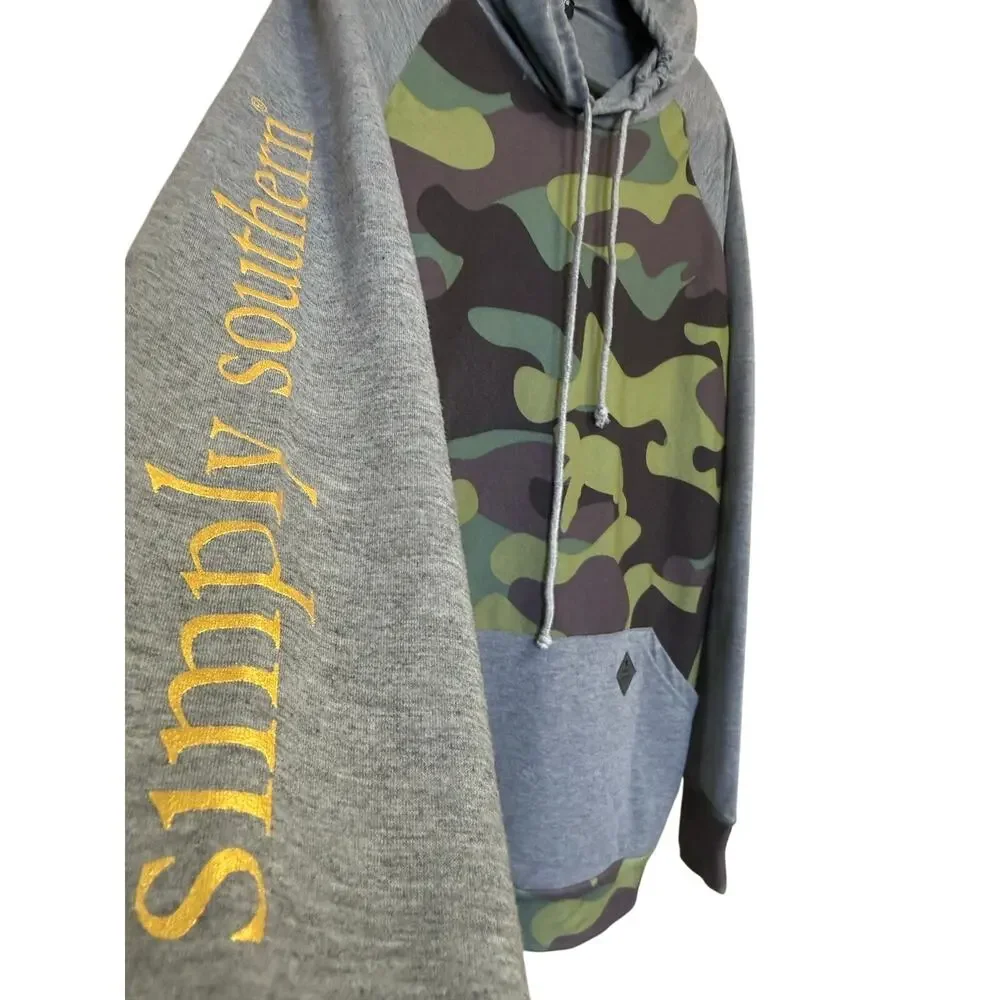 simply southern camo turtle hoodie womens plus size xxl